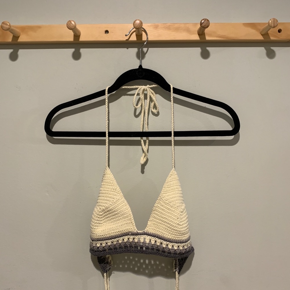 Crochet Knit Top